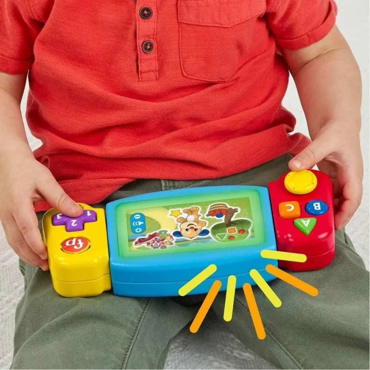 Brinquedo Videogame Portátil Aprende Comigo Fisher-Price Brinquedo Videogame Portátil Aprende Comigo Fisher-Price