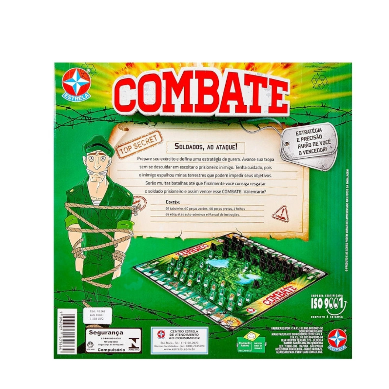 Jogo de tabuleiro HASBRO GAMING Guerra (10 anos)