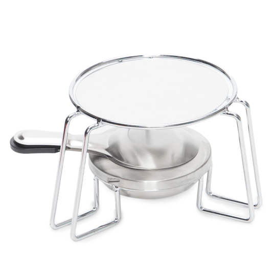 Aparelho De Fondue Vermelho Em Cerâmica 8 Peças 