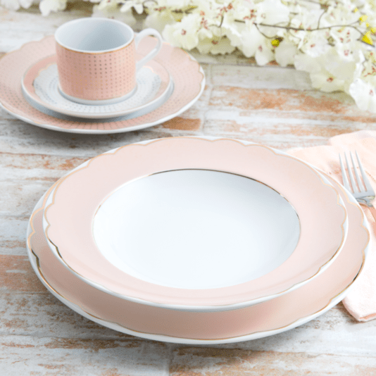 Aparelho de Jantar Royal Rose 30 Peças