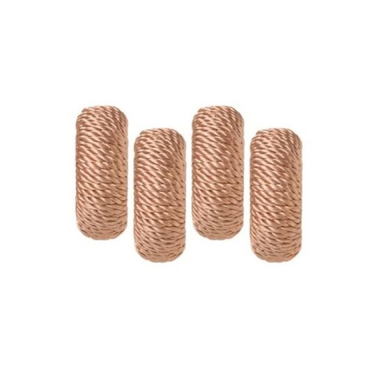 Argola Anel Guardanapo Rayon Frape 4 Peças