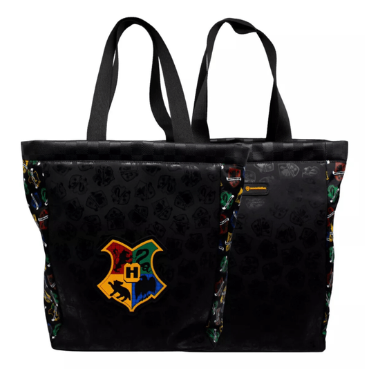 Bolsa Sacola De Ombro Hogwarts Patch Harry Potter