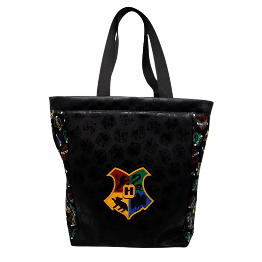 Bolsa Sacola De Ombro Hogwarts Patch Harry Potter