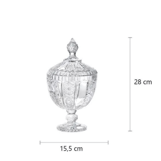 Bomboniere Versailles de Cristal Ecologico 28cm