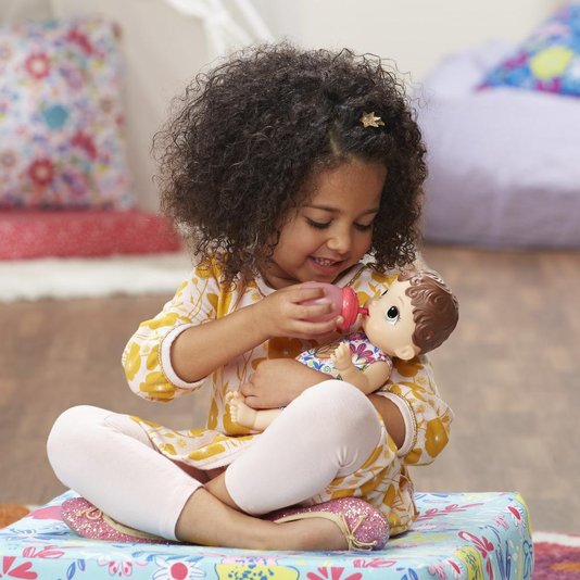 Boneca Baby Alive Hora do Xixi Morena