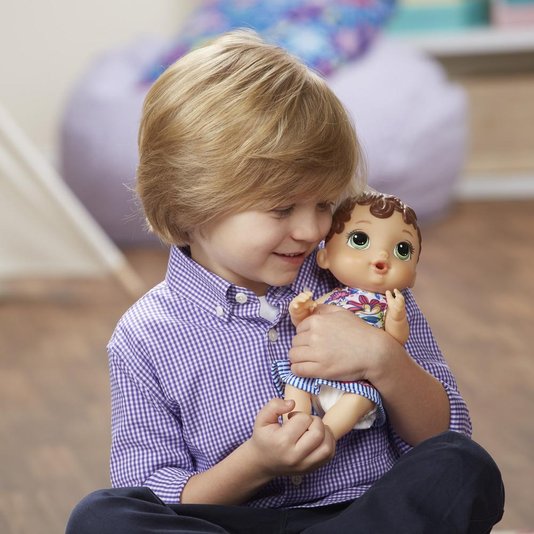 Boneca Baby Alive Hora do Xixi Morena