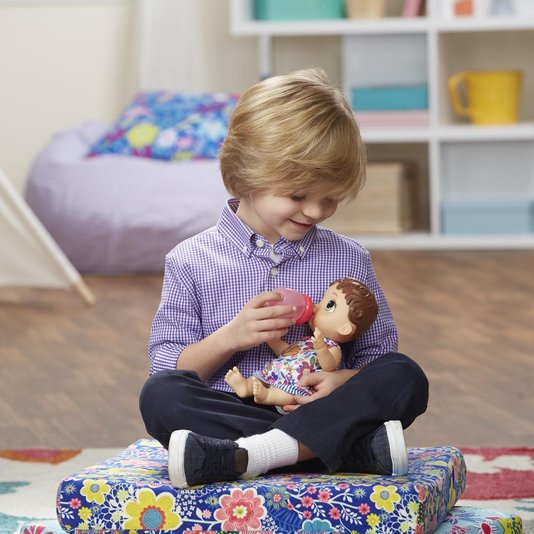 Boneca Baby Alive Hora do Xixi Morena