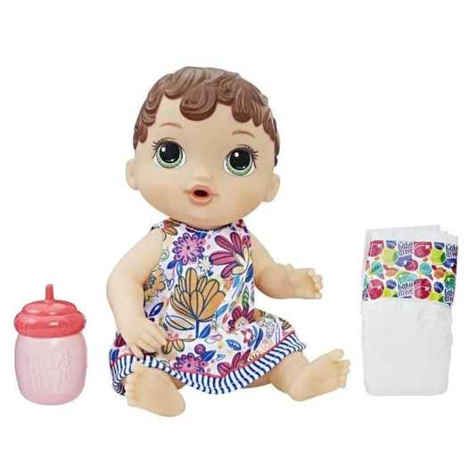 Boneca Baby Alive Hora do Xixi Morena