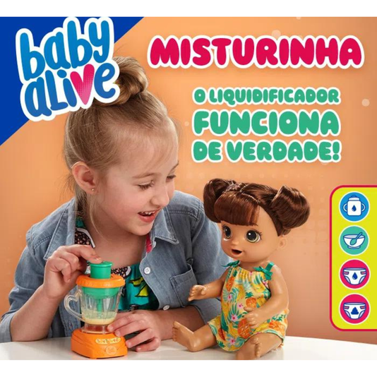 Boneca Baby Alive Misturinha Sabor Tropical 