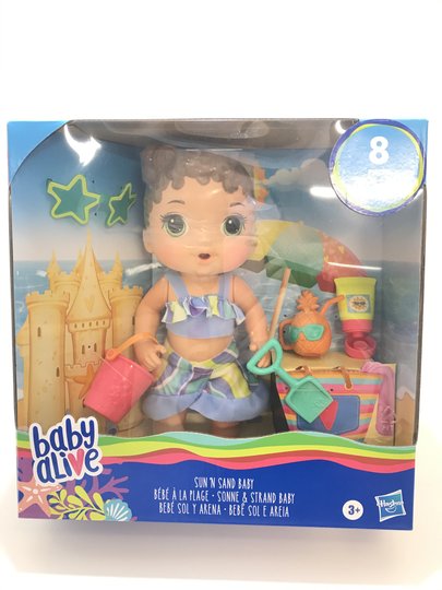 Boneca Baby Alive Sol e Areia Morena