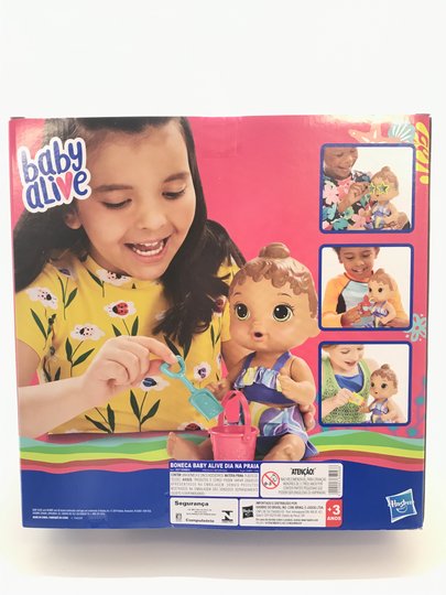 Boneca Baby Alive Sol e Areia Morena