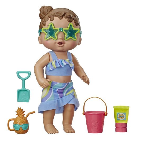 Boneca Baby Alive Sol e Areia Morena