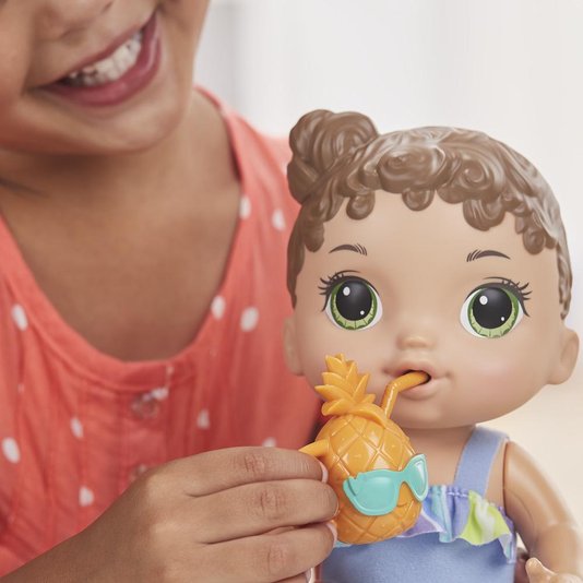 Boneca Baby Alive Sol e Areia Morena
