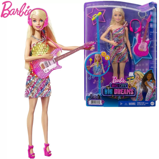 Boneca Barbie Cantora Big City Big Dreams Malibu Mattel
