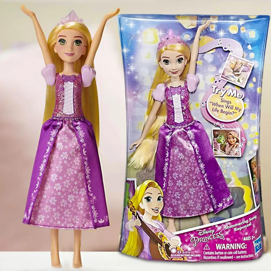 Boneca Princesa Musical Rapunzel Disney 