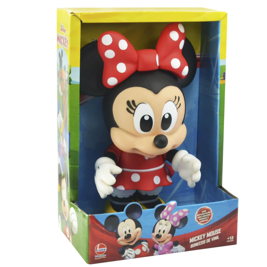 Boneco De Vinil Minnie Baby
