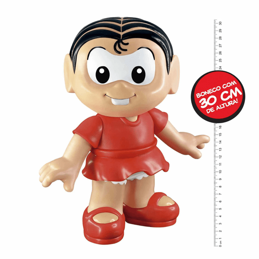 Boneco De Vinil Mônica Grande 30cm
