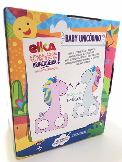 Brinquedo Baby Unicórnio Elka