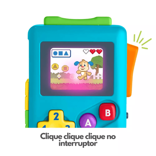 Brinquedo Meu Primeiro Videogame de Aprendizagem