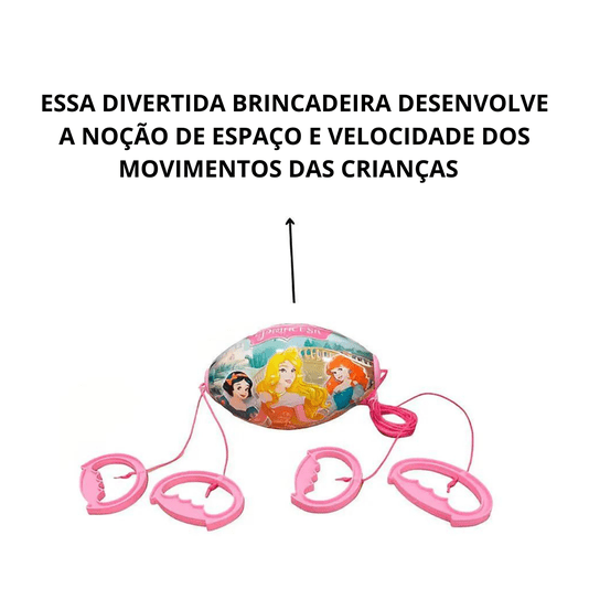 Brinquedo Vai E Vem Princesas Disney Infantil  
