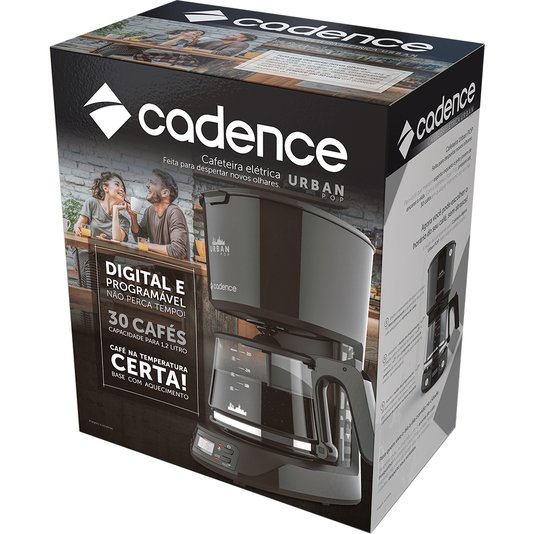 Cafeteira Elétrica Cadence Urban Pop CAF710 Programável 220v