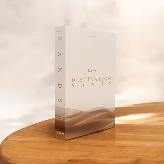 Caixa Livro Book Box Destinations Sands