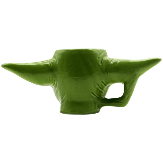 Caneca Formato 3d Mestre Yoda Star Wars 400ml 
