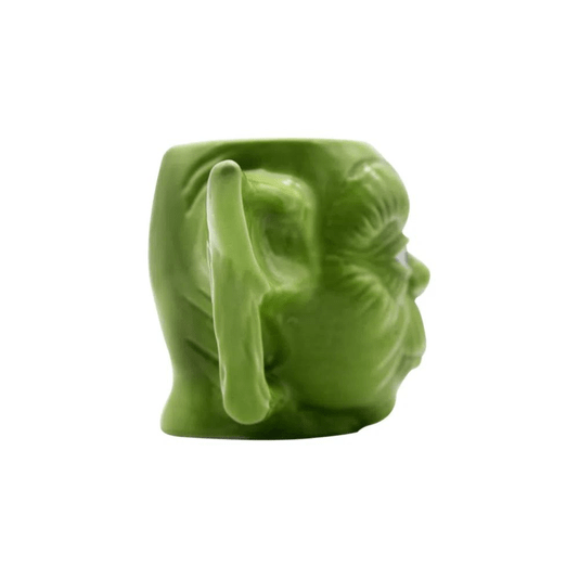 Caneca Formato 3d Mestre Yoda Star Wars 400ml 
