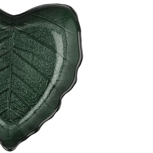 Centro De Mesa Em Vidro 200ml Pachamama Folha