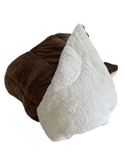 Coberdrom Flannel/Sherpa 2.45 x 2.2 Naturalle Capuccino