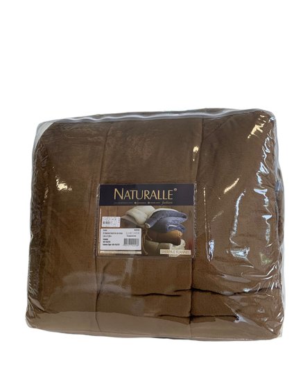 Coberdrom Flannel/Sherpa 2.45 x 2.2 Naturalle Capuccino