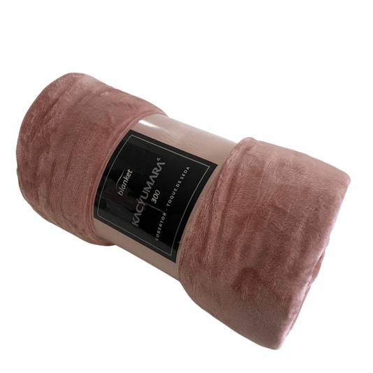 Cobertor Manta Queen Blanket 300 Kacyumara Rose