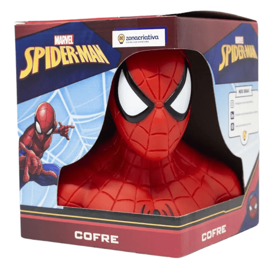 Cofre Homem Aranha Spider-man Formato 3d