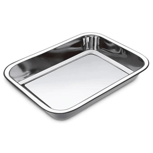 Conjunto De Assadeira Forma Plaza Retangular Inox 3 Peças