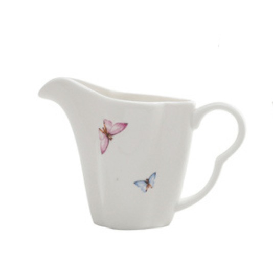 Conjunto Para Café De Porcelana Borboleta 3 Peças Wolff