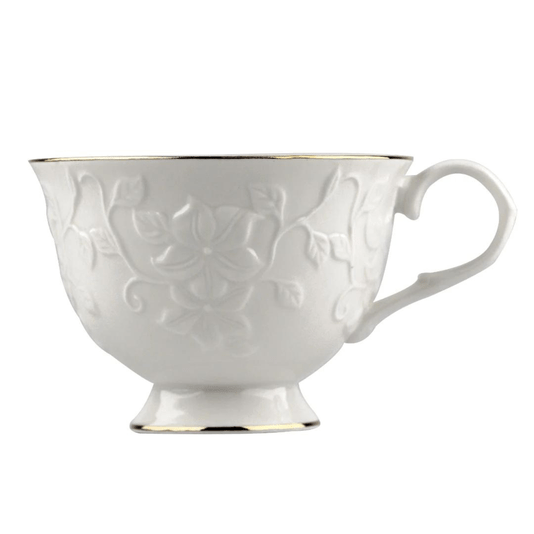 Conjunto Para Chá De Porcelana Scarlet 14 Peças L'hermitage