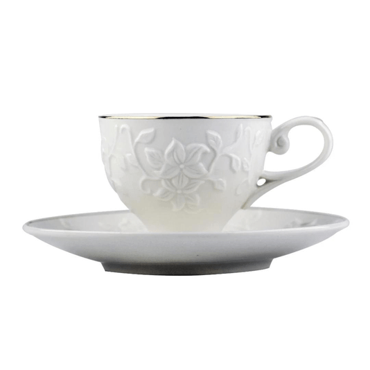 Conjunto Para Chá De Porcelana Scarlet 14 Peças L'hermitage