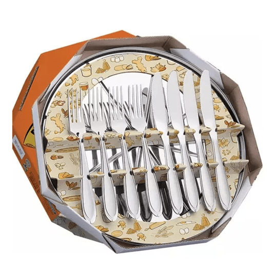 Conjunto Talheres E Forma Para Pizza 9 Peças Tramontina