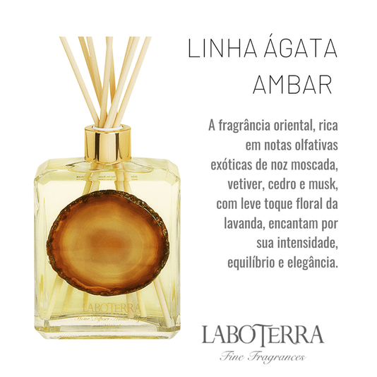 Difusor de Ambiente Ambar Ágata 390ml Laboterra