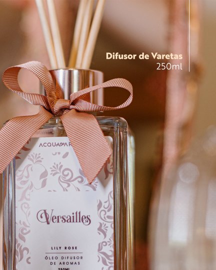 Difusor Varetas Versailles 250ml Lily Rose
