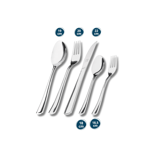 Faqueiro Angra Hercules Aço Inox 30 Peças