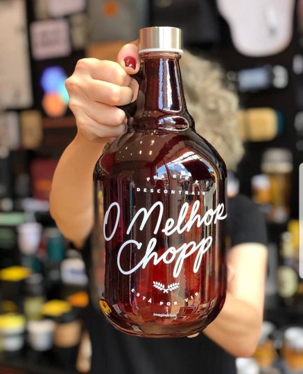 Garrafa Growler Melhor Chopp 