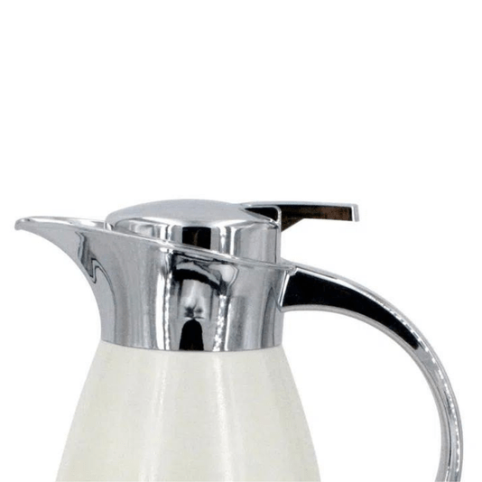 Garrafa Térmica Em Inox Studio Café Parede Dupla 1,5L Branca
