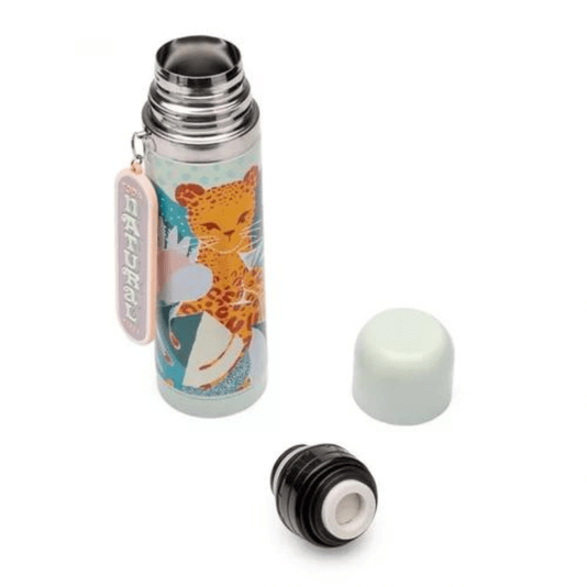 Garrafa Térmica Onça Toda Naturalzinha 470ml