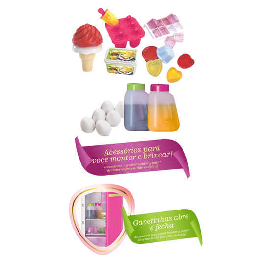 Geladeira Infantil Moranguita