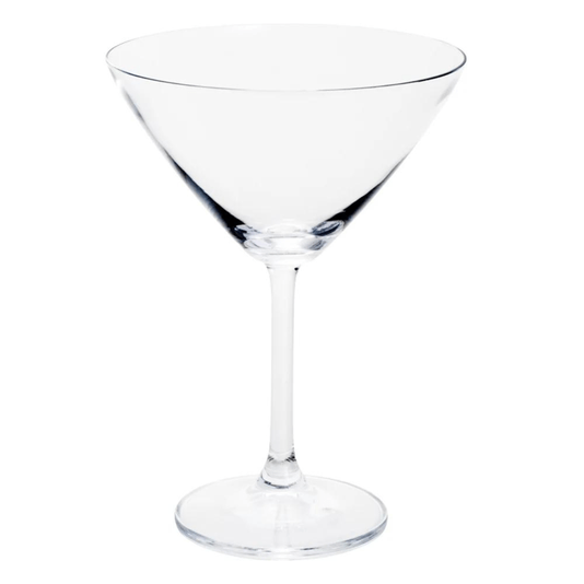 Jogo Com 6 Taças Cristal Gatro Para Martini 280ml