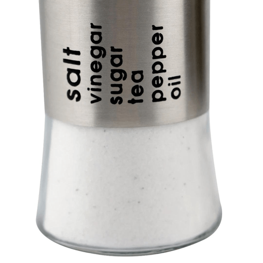 Jogo De 2 Porta Condimentos Cylinder Em Aço Inox 100ml