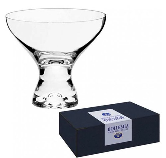 Jogo de 6 Taças Para Sobremesa Vega em Cristal Ecológico 330ml