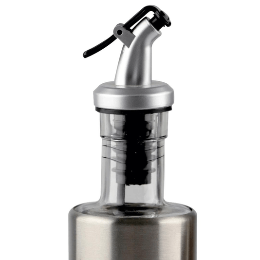 Jogo Galheteiros Cylinder Com 2 Peças Em Aço Inox 300ml