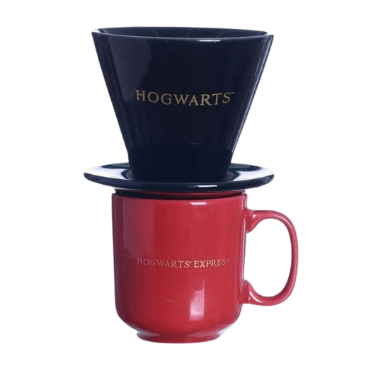 Kit Café Com Coador E Caneca Plataforma 9 ¾ Harry Potter